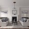 Ekena Millwork Palmetto Ceiling Medallion (Canopies up to 5"), 20 7/8"OD x 3 5/8"ID x 1 5/8"P, Root Beer Crackle CM20PMRBC - alternate 2